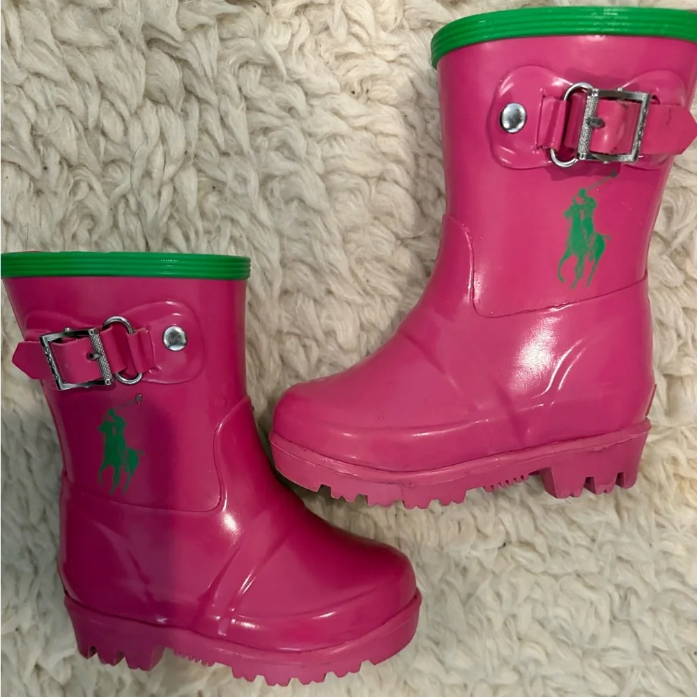 Polo Ralph Lauren kids' rubber rain boots